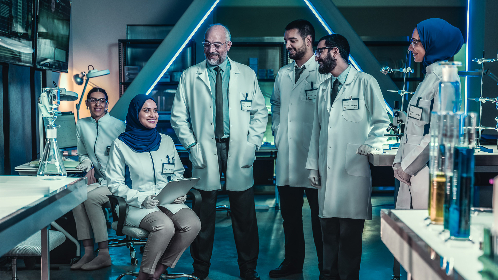 King Faisal Saudi Hospital — photography by Mario Haddad